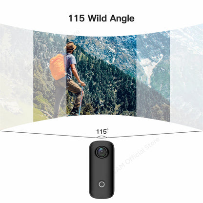 SJCAM C100 Plus Action Camera 4K 30M Waterproof 2.4G WiFi
